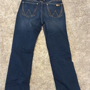 Wrangler Women's Dark Blue Boot Cut Jeans